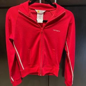 Women’s Carhartt athletic wear zip sweaters